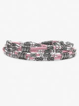 Double Cord Chain Bracelet Sterling Silver 925 Israel