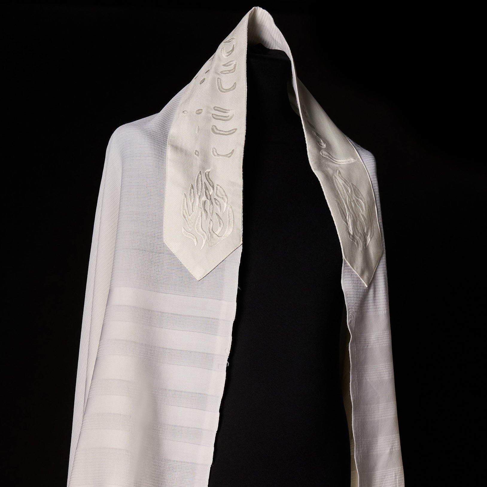 Tallit Petek Full White