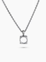 Hebrew Az Necklace Sterling Silver 925 Israel