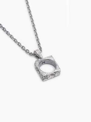 Hebrew Az Necklace Sterling Silver 925 Israel