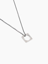 Hebrew Az Necklace Sterling Silver 925 Israel Minimalist