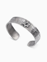 Hebrew Bangle Bracelet Sterling Silver 925 Israel Noam