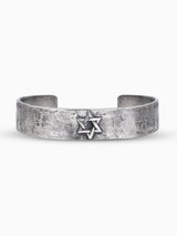Hebrew Bangle Bracelet Sterling Silver 925 Israel Noam