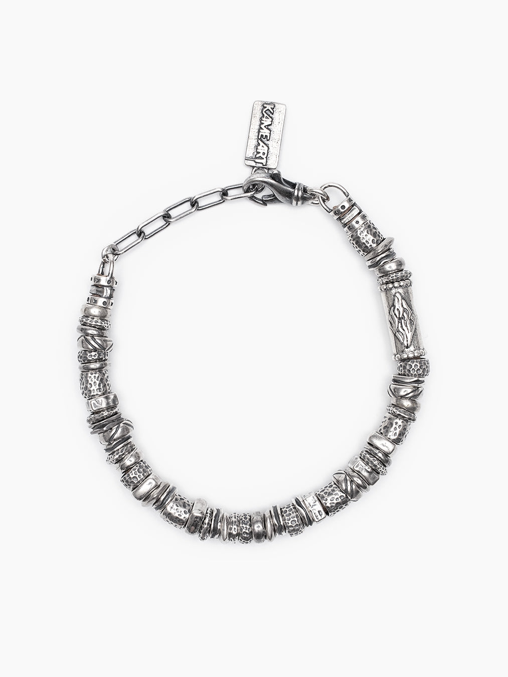 Hebrew Chain Bracelet Sterling Silver 925 Israel Ariel