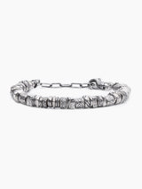 Hebrew Chain Bracelet Sterling Silver 925 Israel Ariel