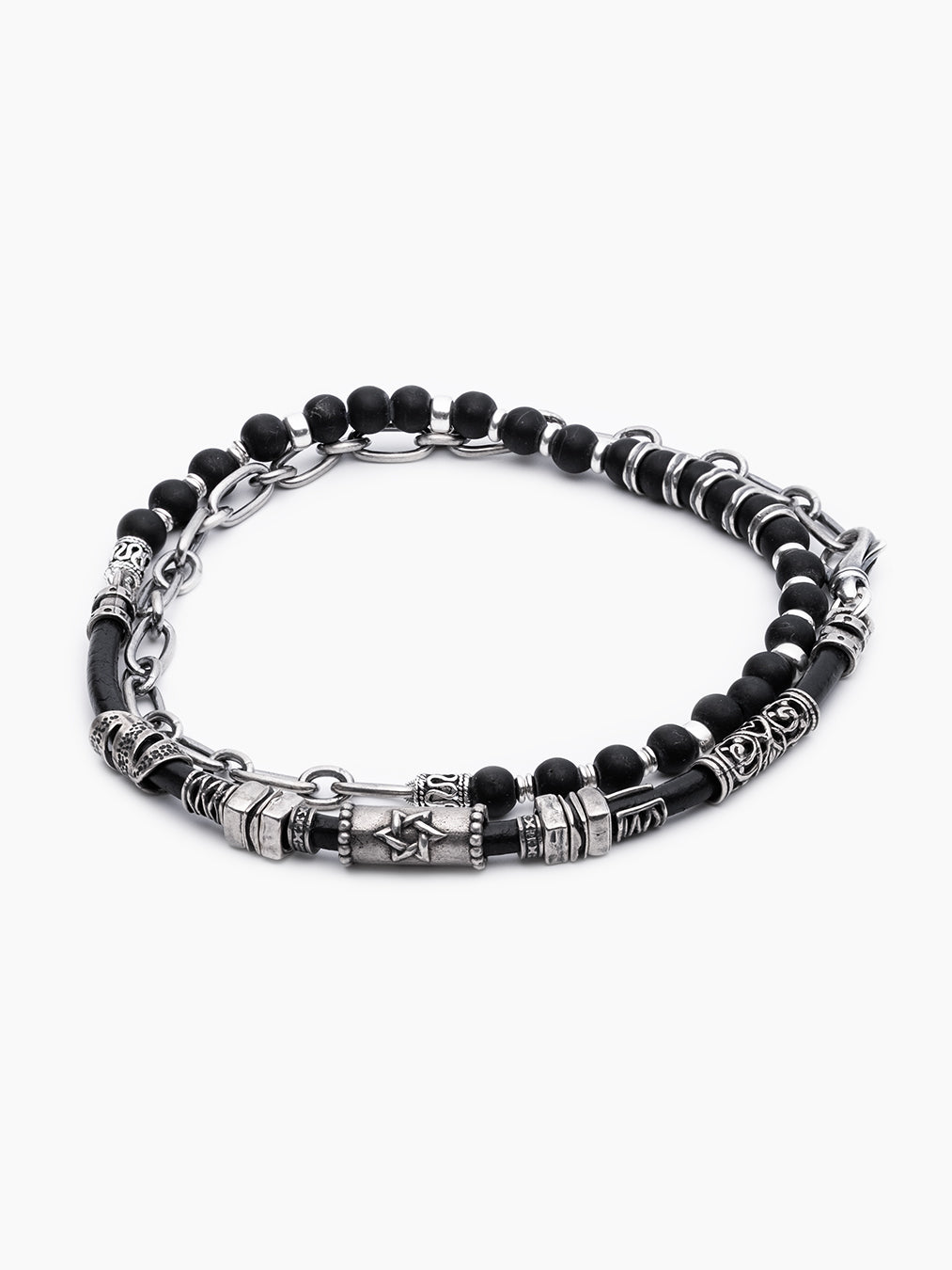 Hebrew Chain Bracelet Sterling Silver 925 Israel Avraham