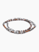 Hebrew Chain Bracelet Sterling Silver 925 Israel Avraham