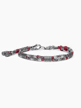 Hebrew Chain Bracelet Sterling Silver 925 Israel Elie