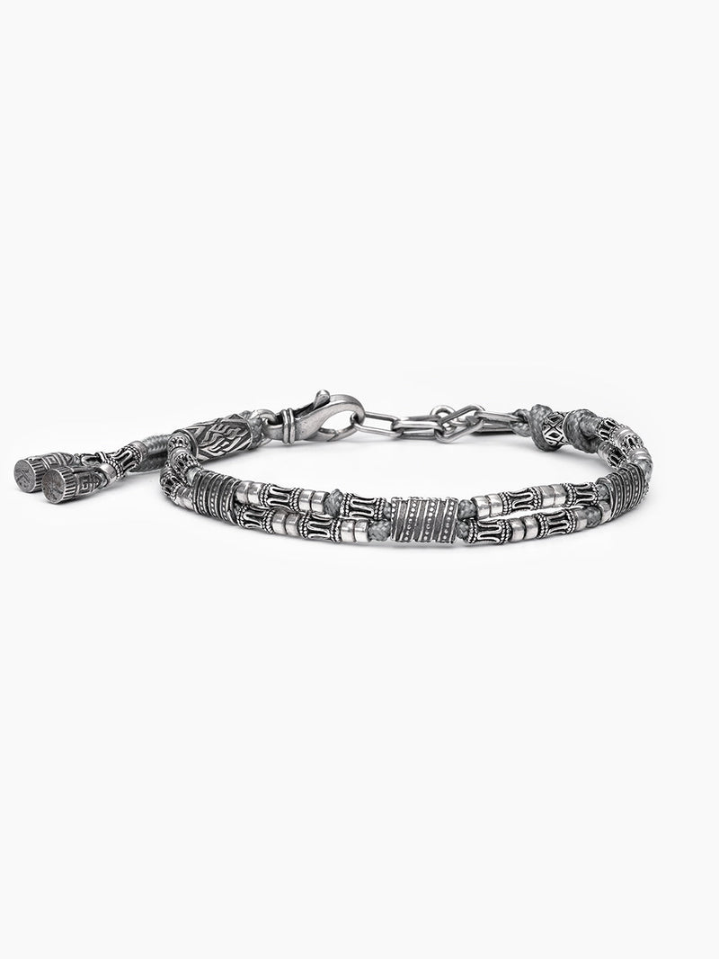 Hebrew Chain Bracelet Sterling Silver 925 Israel Elie