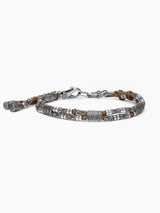 Hebrew Chain Bracelet Sterling Silver 925 Israel Elie