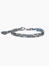 Hebrew Chain Bracelet Sterling Silver 925 Israel Elie