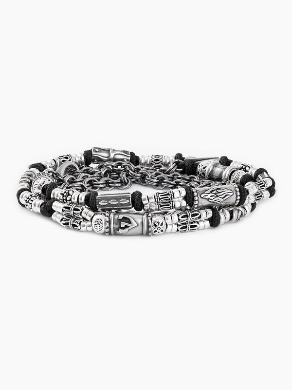 Hebrew Chain Bracelet Sterling Silver 925 Israel Jonas