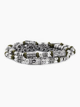 Hebrew Chain Bracelet Sterling Silver 925 Israel Jonas