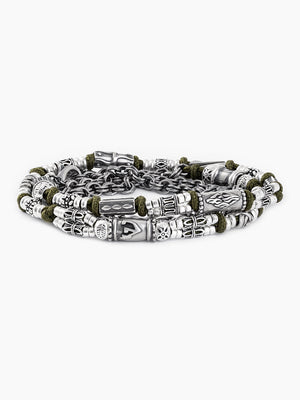 Hebrew Chain Bracelet Sterling Silver 925 Israel Jonas