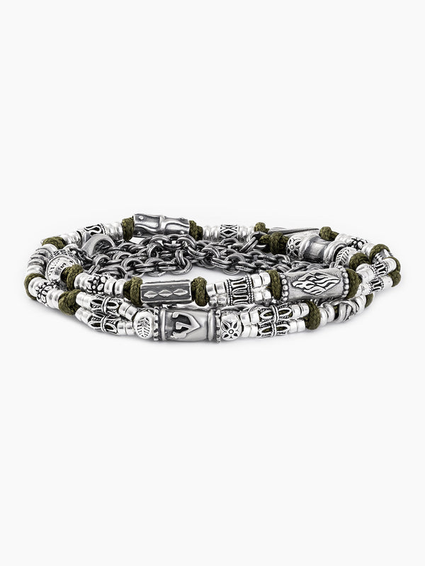 Hebrew Chain Bracelet Sterling Silver 925 Israel Jonas