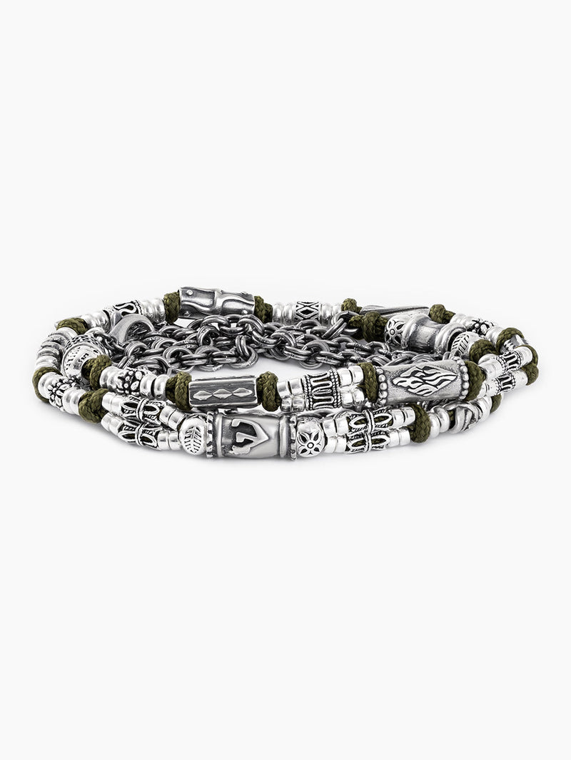 Hebrew Chain Bracelet Sterling Silver 925 Israel Jonas