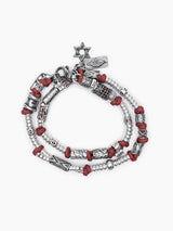 Hebrew Chain Bracelet Sterling Silver 925 Israel Myriam