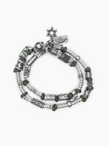 Hebrew Chain Bracelet Sterling Silver 925 Israel Myriam
