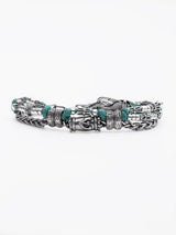 Hebrew Chain Bracelet Sterling Silver 925 Israel Raphael