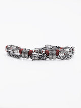 Hebrew Chain Bracelet Sterling Silver 925 Israel Raphael