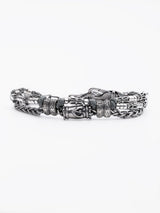 Hebrew Chain Bracelet Sterling Silver 925 Israel Raphael