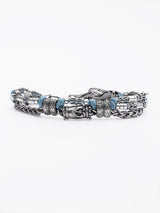 Hebrew Chain Bracelet Sterling Silver 925 Israel Raphael