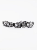 Hebrew Chain Bracelet Sterling Silver 925 Israel Raphael