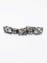 Hebrew Chain Bracelet Sterling Silver 925 Israel Raphael