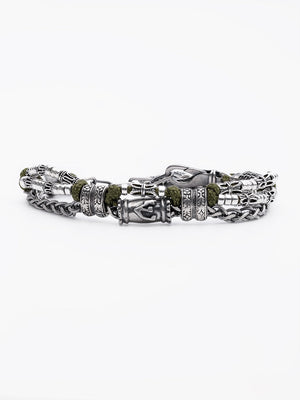 Hebrew Chain Bracelet Sterling Silver 925 Israel Raphael