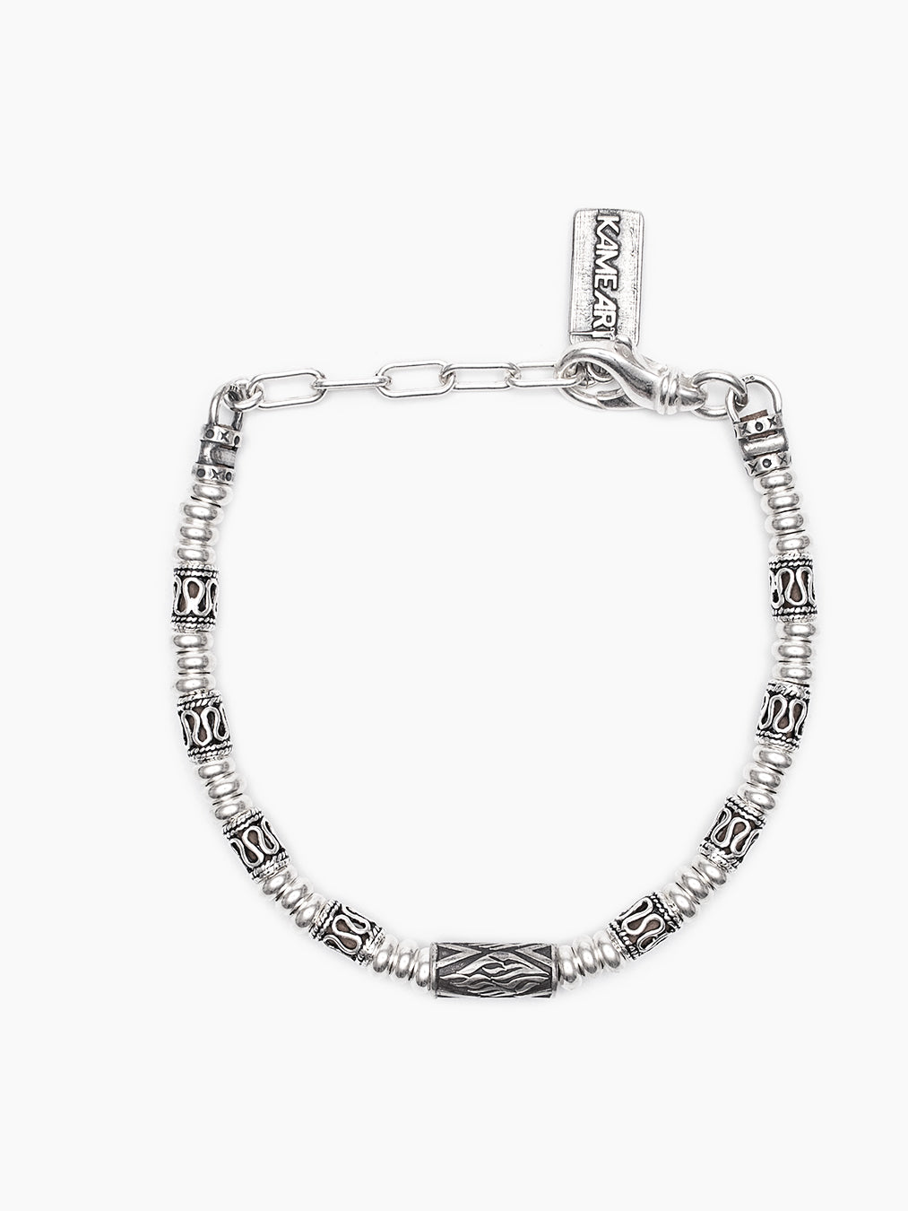 Hebrew Chain Bracelet Sterling Silver 925 Israel Shimon