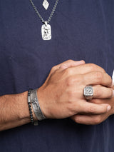 Hebrew Letter Alef Ring Sterling Silver 925 Israel