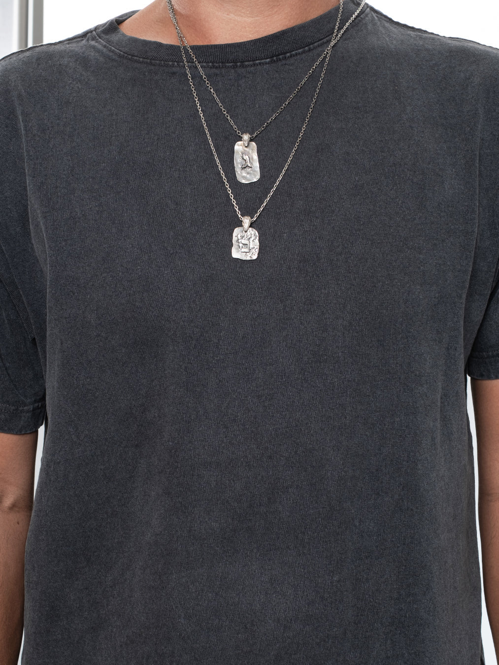 Hebrew Letter Bet Necklace Sterling Silver 925 Israel