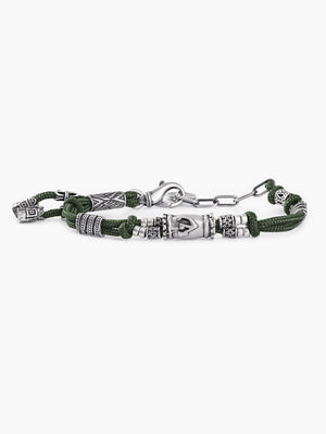 Hebrew letter Shin Cord Bracelet Adjustable Israel Jewish Gift