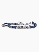 Hebrew letter Shin Cord Bracelet Adjustable Israel Jewish Gift