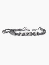 Hebrew letter Shin Cord Bracelet Adjustable Israel Jewish Gift