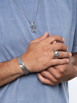 Hebrew Letter Yud Ring Sterling Silver 925 Israel