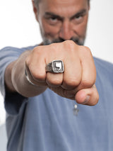Hebrew Letter Yud Ring Sterling Silver 925 Israel