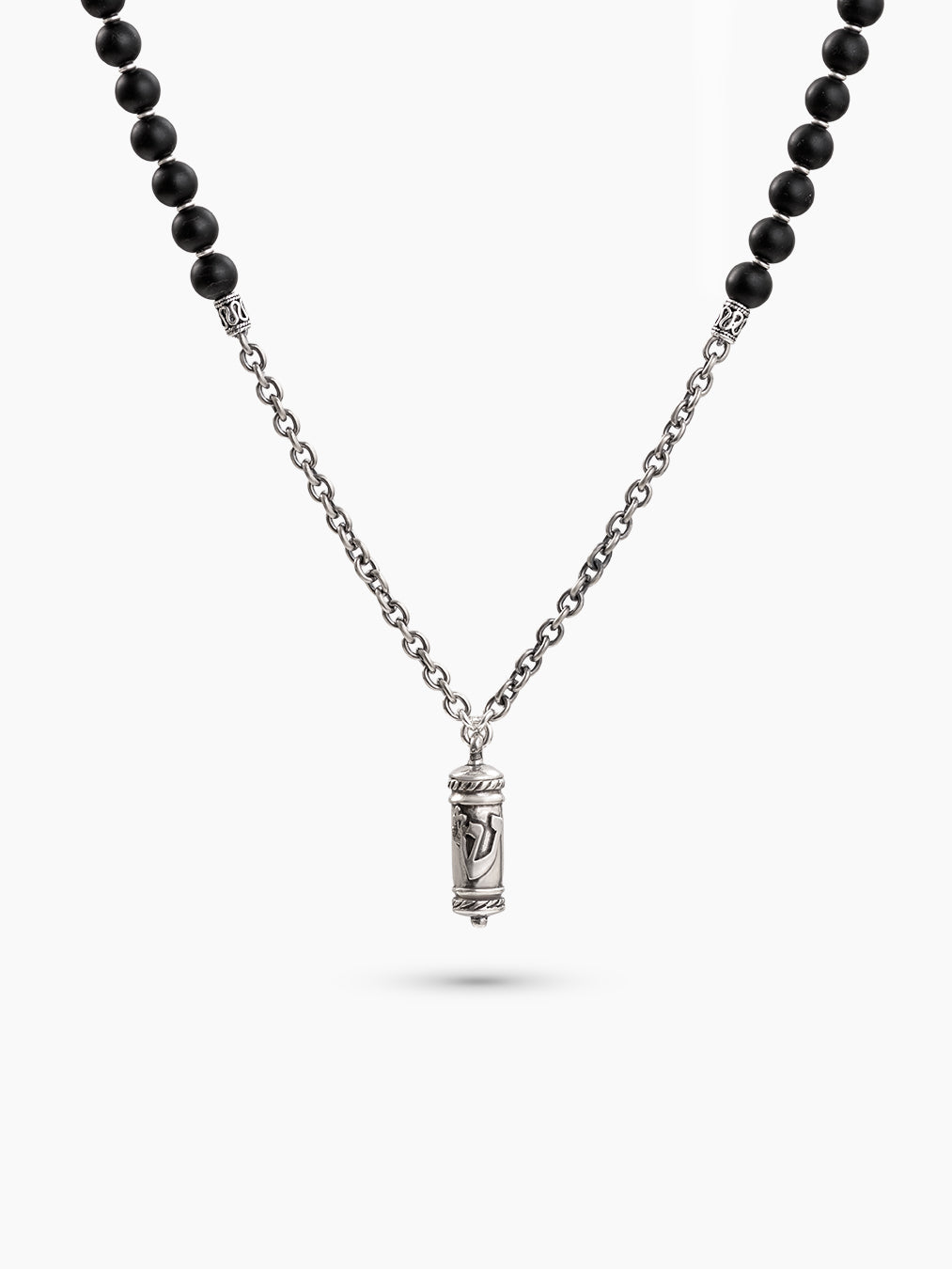 Hebrew Necklace Sterling Silver 925 Stones Israel