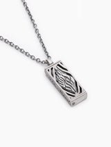 Hebrew Petek Necklace Sterling Silver 925 Israel Aharon