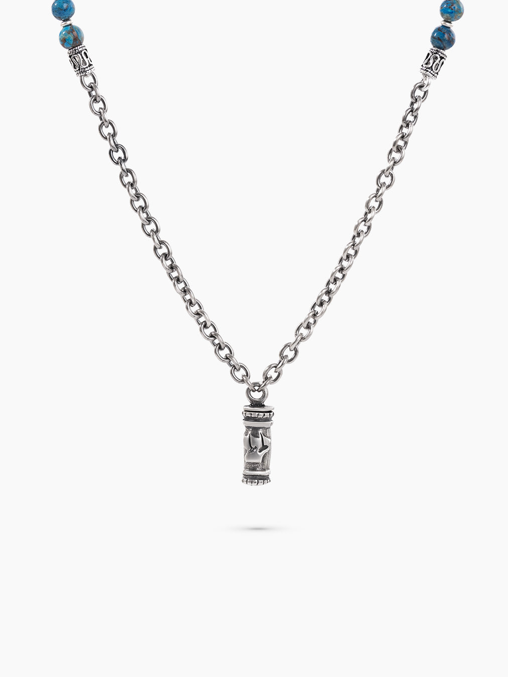 Hebrew Petek Necklace Sterling Silver 925 Israel Benaya