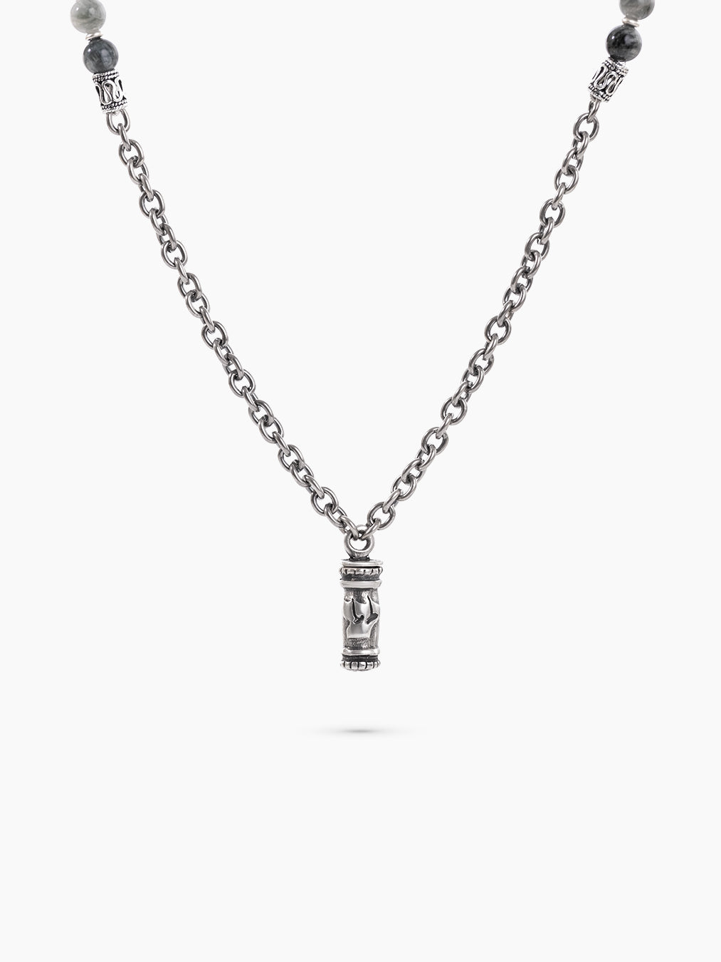 Hebrew Petek Necklace Sterling Silver 925 Israel Benaya