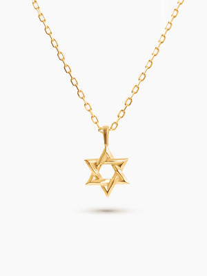 ILAI Star of David Gold Necklace 14k – Jewish Jewelry | Kameart