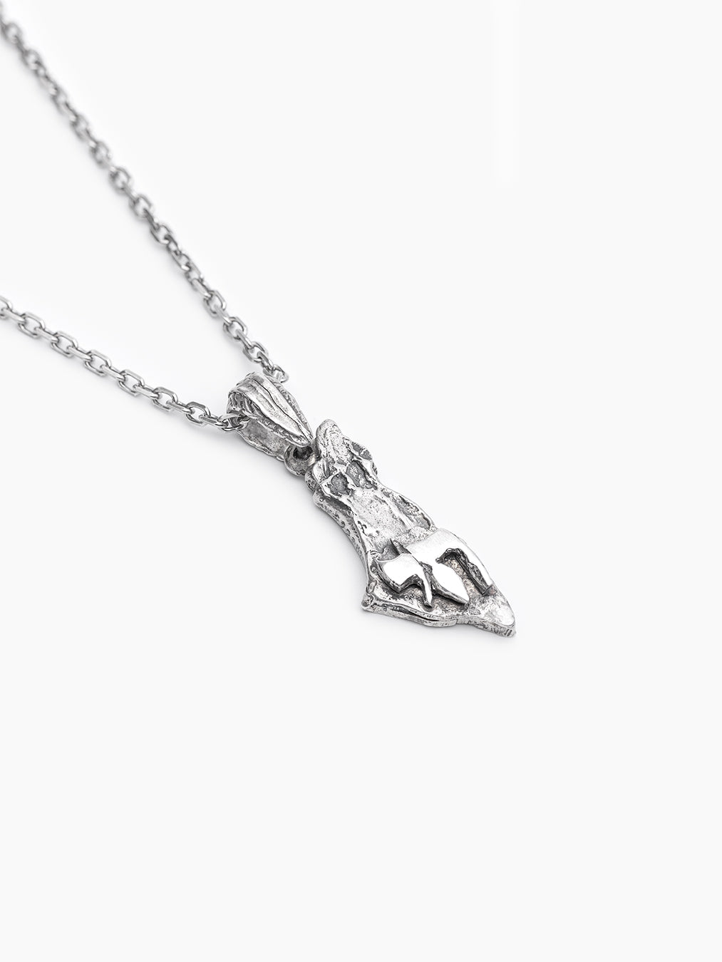 Israel Map Chai Necklace Sterling Silver 925 Jewish