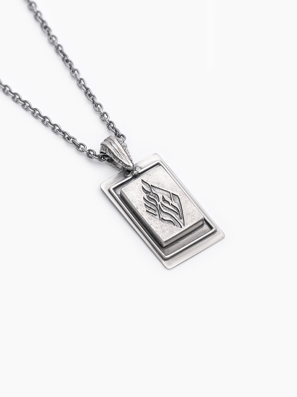 Israel Petek Necklace Sterling Silver 925 Breslov Note