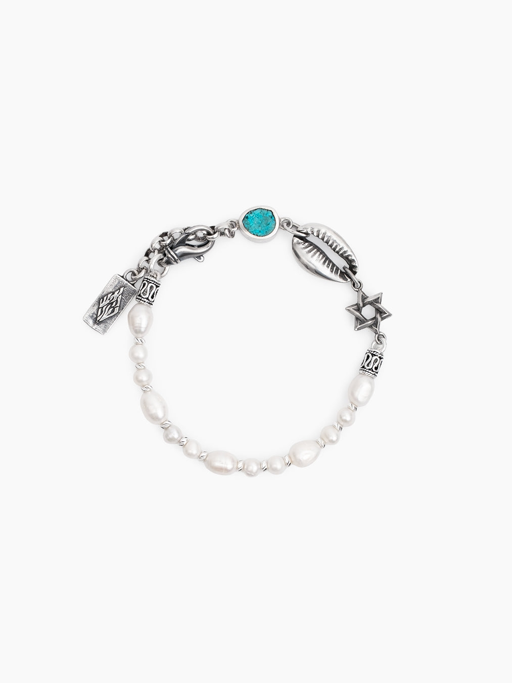 Jewish Bracelet | Sea Shell & Pearls Bracelet