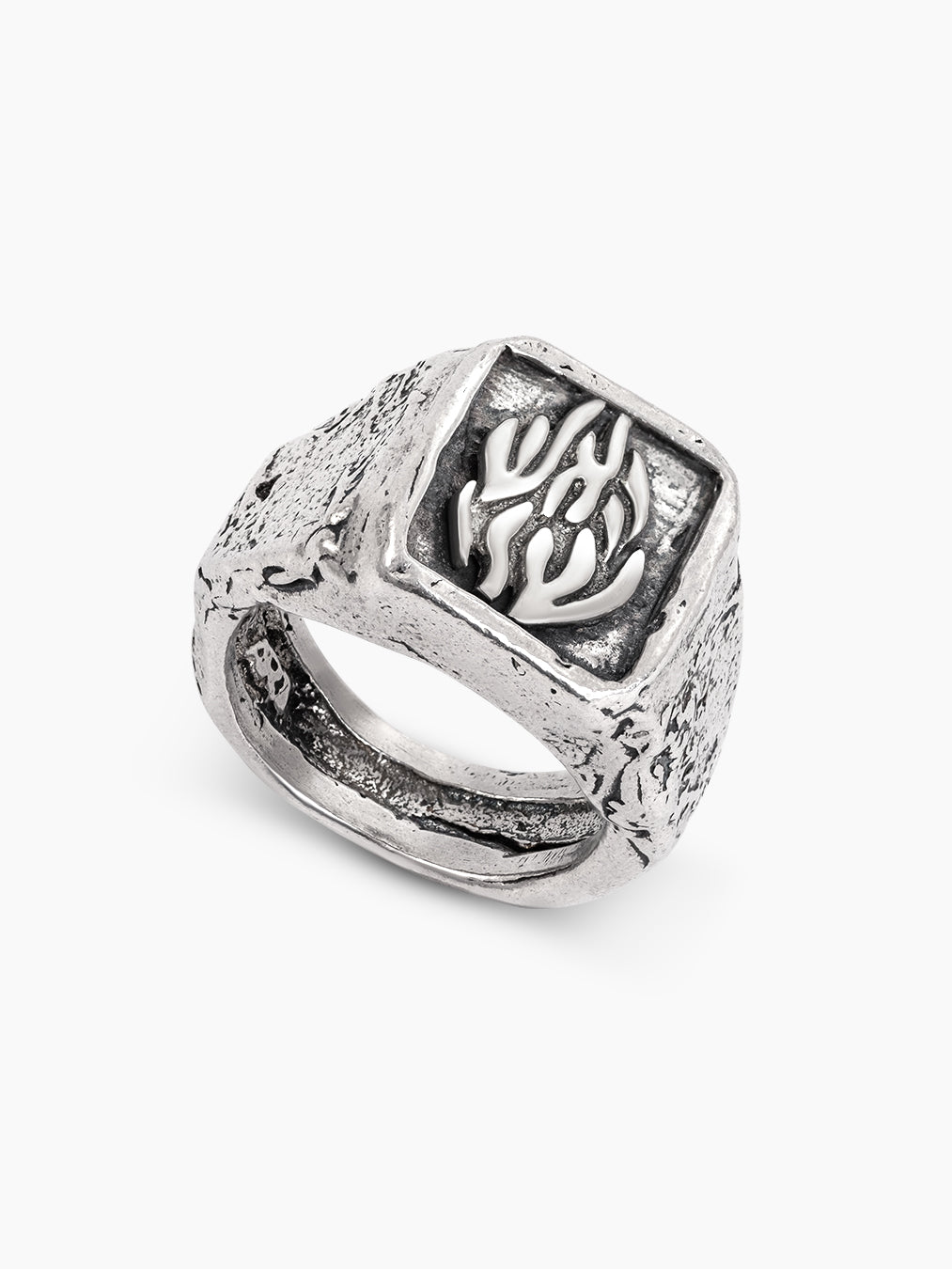 Jewish Ring Aesh Sheli in Silver Handcrafted in Israel - Nahal