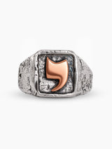 Jewish Ring - Samson Yud in Rose Gold