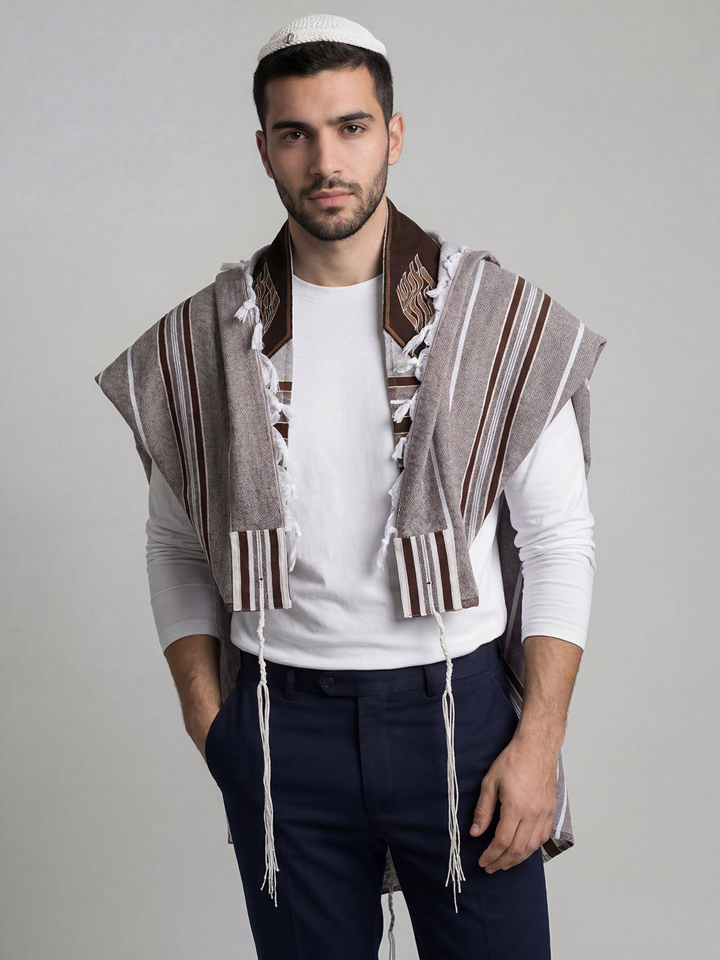 Jewish Tallit Nachman Brown