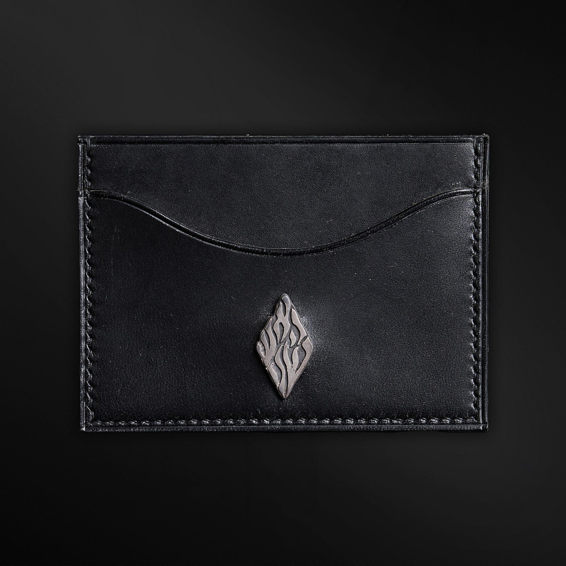Leather Card Wallet Handmade Israel Jewish Gift