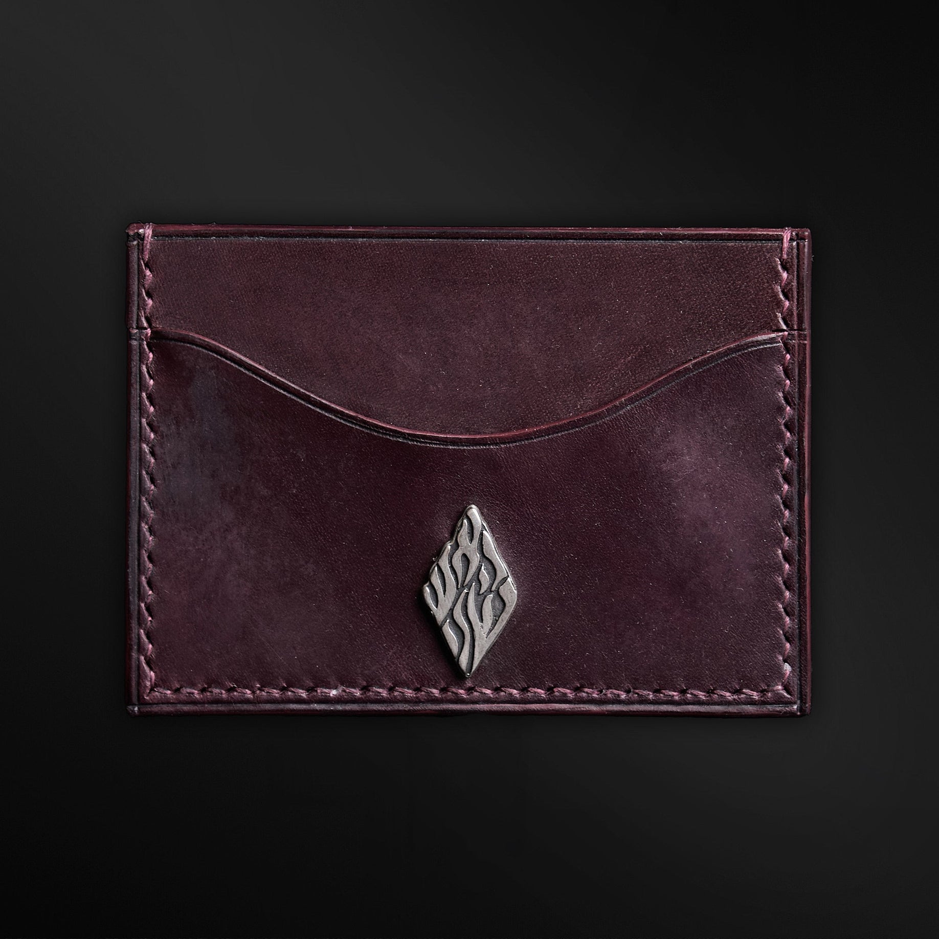 Leather Card Wallet Handmade Israel Jewish Gift